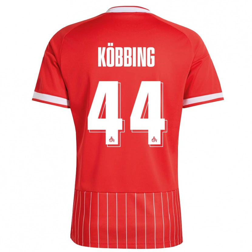 Danxen Mujer Camiseta Matthias Köbbing #44 Verde Rojo Blanco 2ª Equipación 2026/27 La Camisa