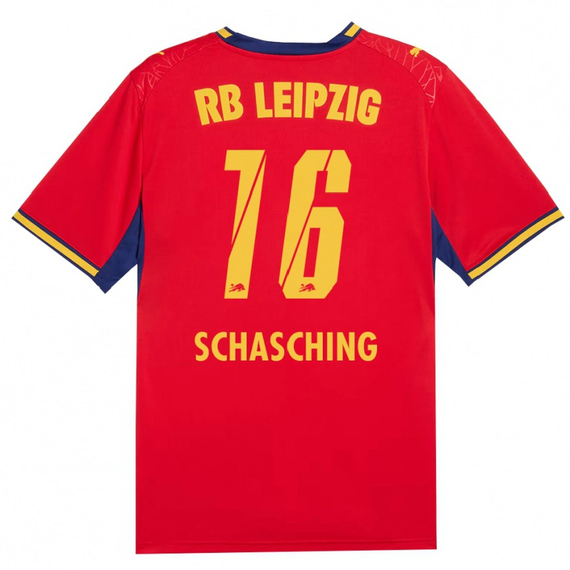 Danxen Mujer Camiseta Annabel Schasching #16 Azul Real Rojo Amarillo 2ª Equipación 2026/27 La Camisa