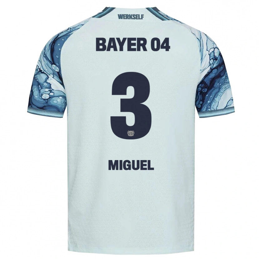 Danxen Mujer Camiseta Miguel Gutiérrez #3 Negro Verde Oscuro 2ª Equipación 2026/27 La Camisa