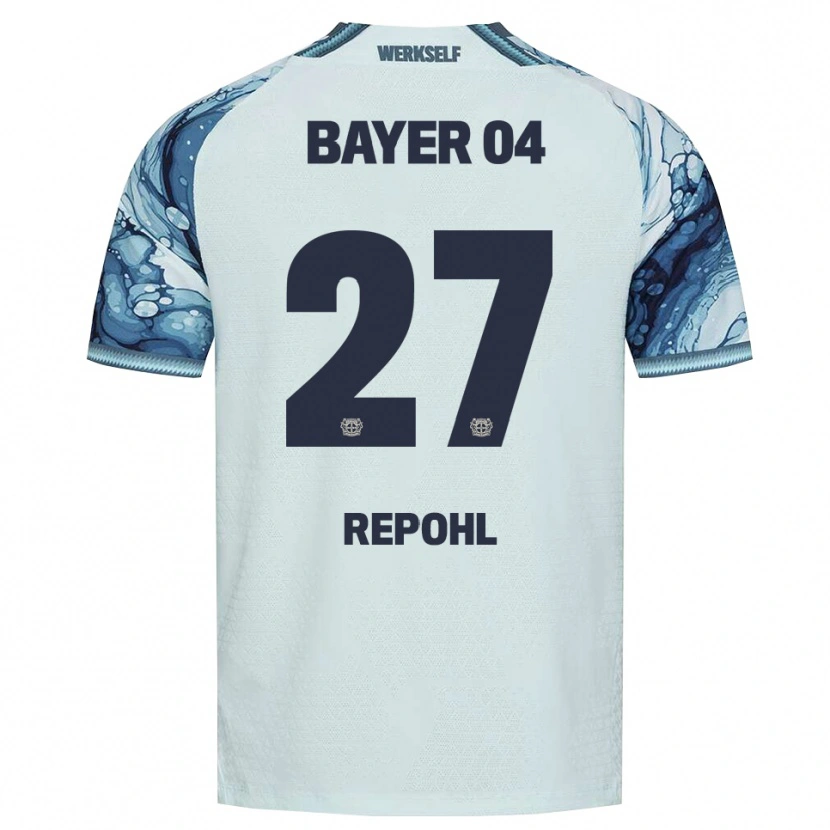 Danxen Mujer Camiseta Friederike Repohl #27 Negro Verde Oscuro 2ª Equipación 2026/27 La Camisa