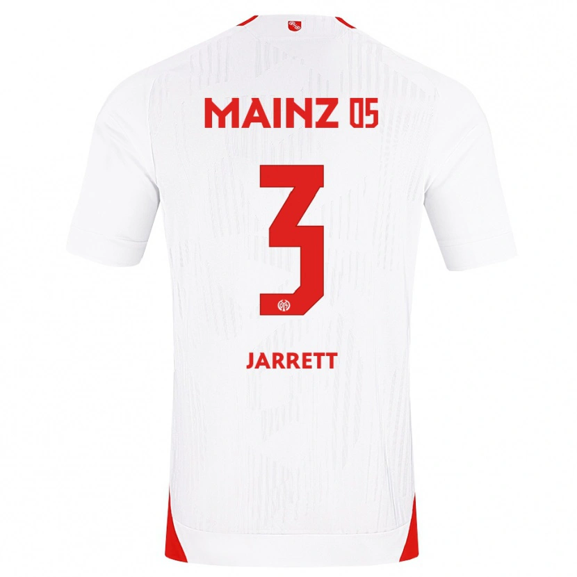 Danxen Mujer Camiseta Tyrone Jarrett #3 Blanco Rojo Amarillo 2ª Equipación 2026/27 La Camisa
