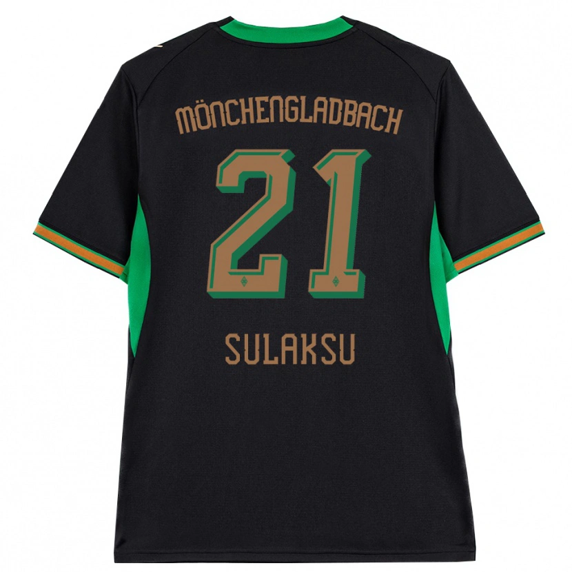 Danxen Mujer Camiseta Ozan Sulaksu #21 Negro Naranja Verde Marrón 2ª Equipación 2026/27 La Camisa