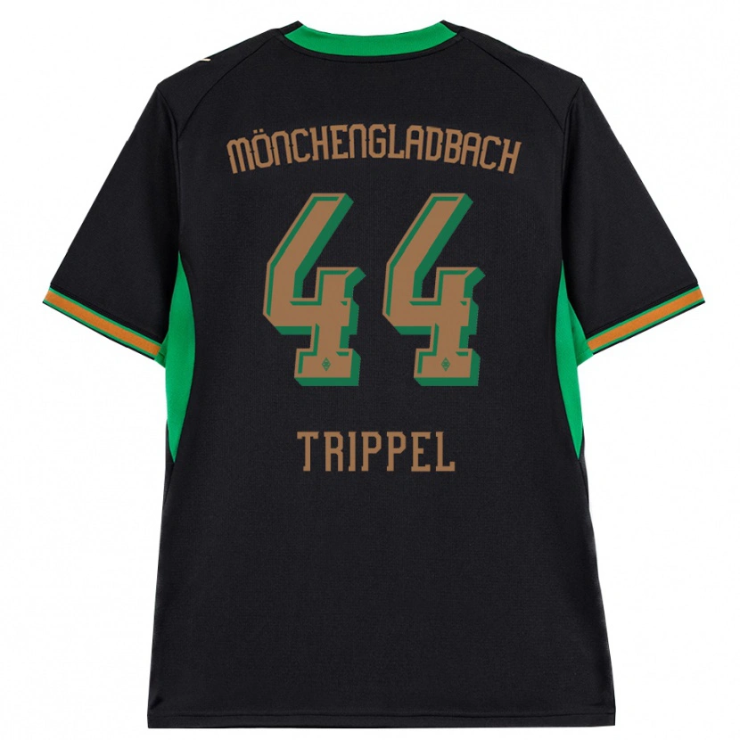 Danxen Mujer Camiseta Marcello Trippel #44 Negro Naranja Verde Marrón 2ª Equipación 2026/27 La Camisa