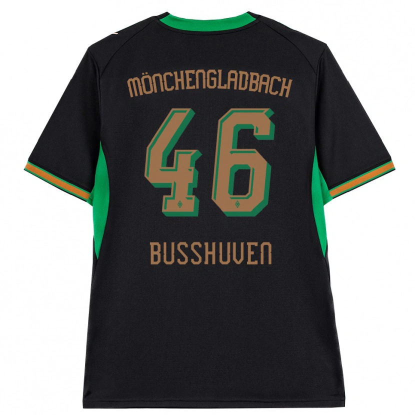 Danxen Mujer Camiseta Alina Busshuven #46 Negro Naranja Verde Marrón 2ª Equipación 2026/27 La Camisa