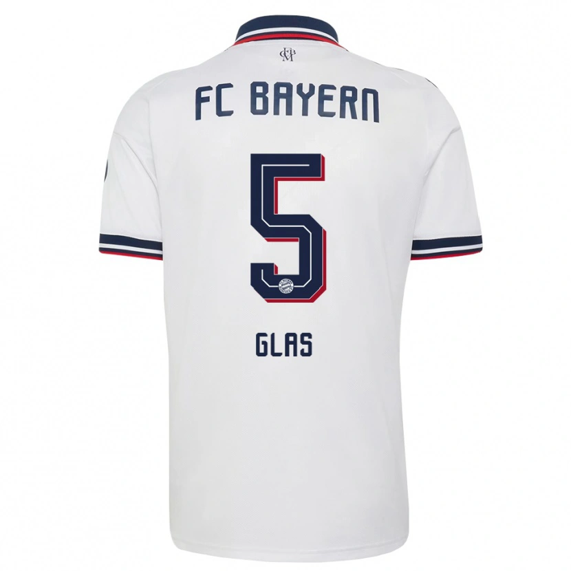 Danxen Mujer Camiseta Hanna Glas #5 Gris Blanco Rojo 2ª Equipación 2026/27 La Camisa
