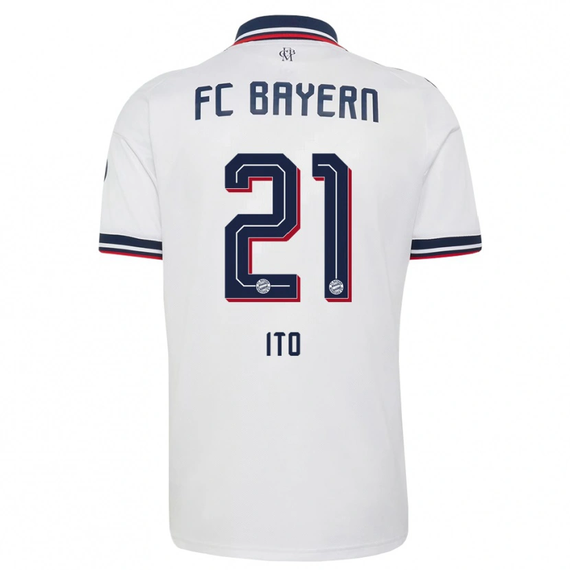 Danxen Mujer Camiseta Hiroki Ito #21 Gris Blanco Rojo 2ª Equipación 2026/27 La Camisa