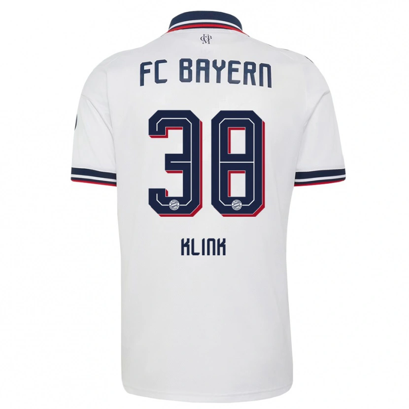 Danxen Mujer Camiseta Anna Klink #38 Gris Blanco Rojo 2ª Equipación 2026/27 La Camisa