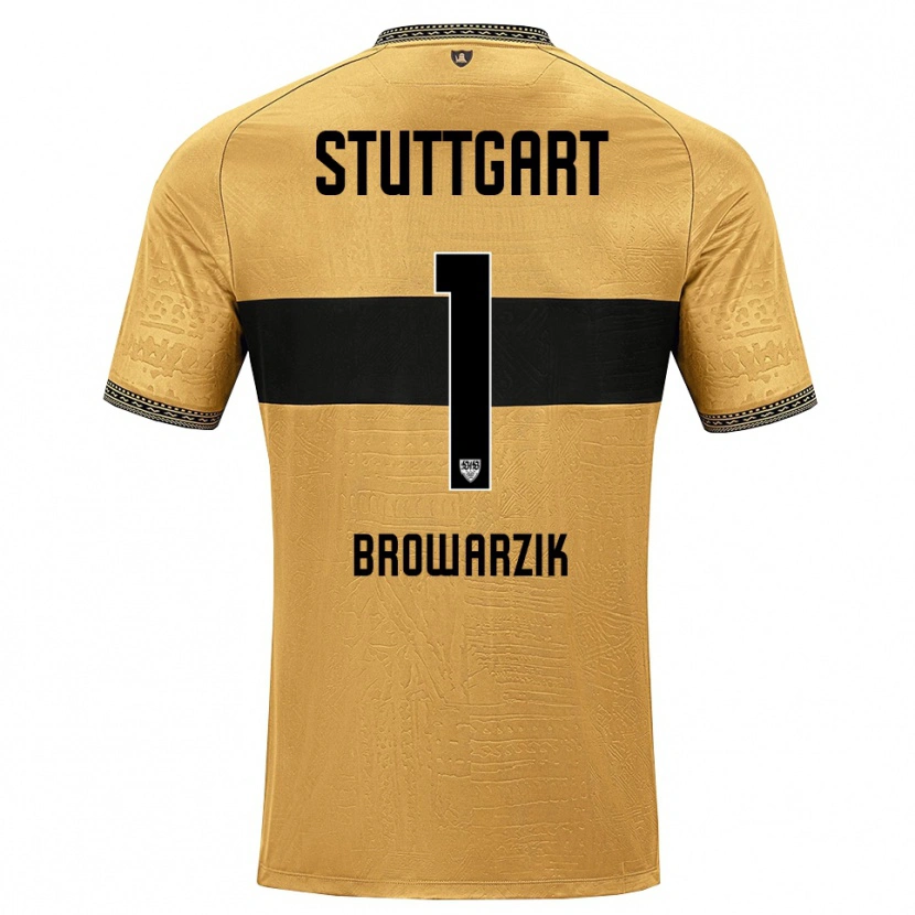 Danxen Mujer Camiseta Timo Browarzik #1 Blanco Negro Marrón 2ª Equipación 2026/27 La Camisa