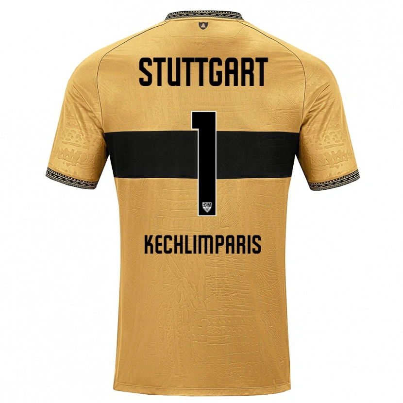 Danxen Mujer Camiseta Ioannis Kechlimparis #1 Blanco Negro Marrón 2ª Equipación 2026/27 La Camisa