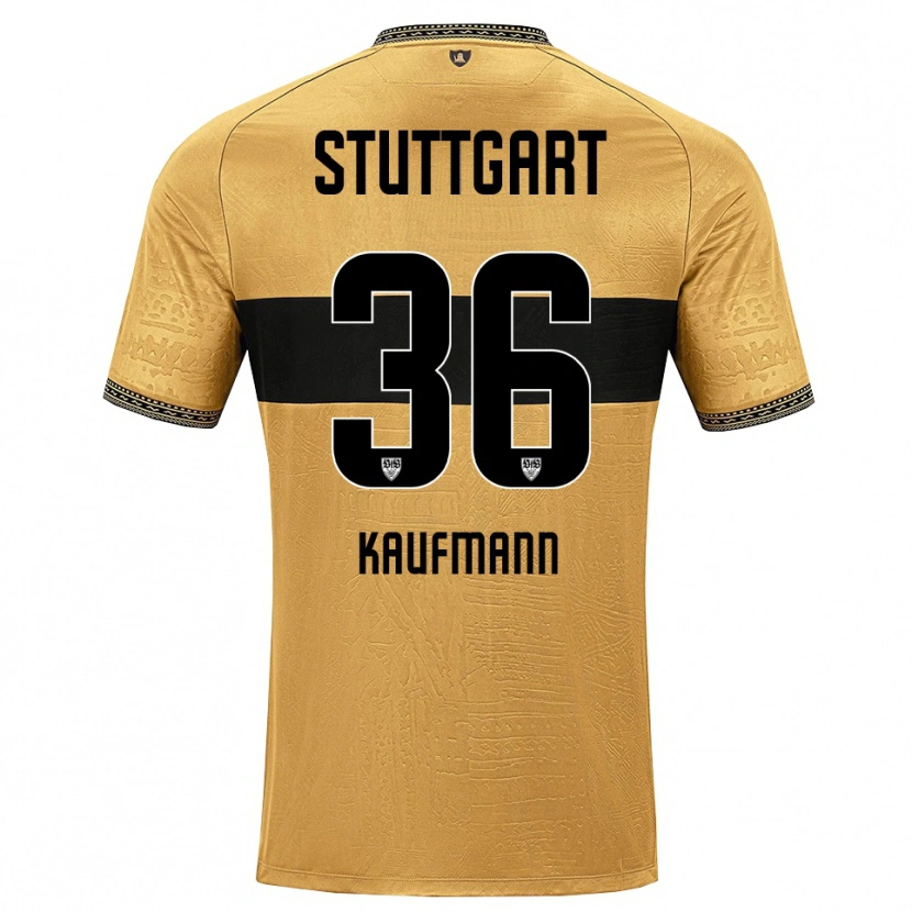 Danxen Mujer Camiseta Tino Kaufmann #36 Blanco Negro Marrón 2ª Equipación 2026/27 La Camisa