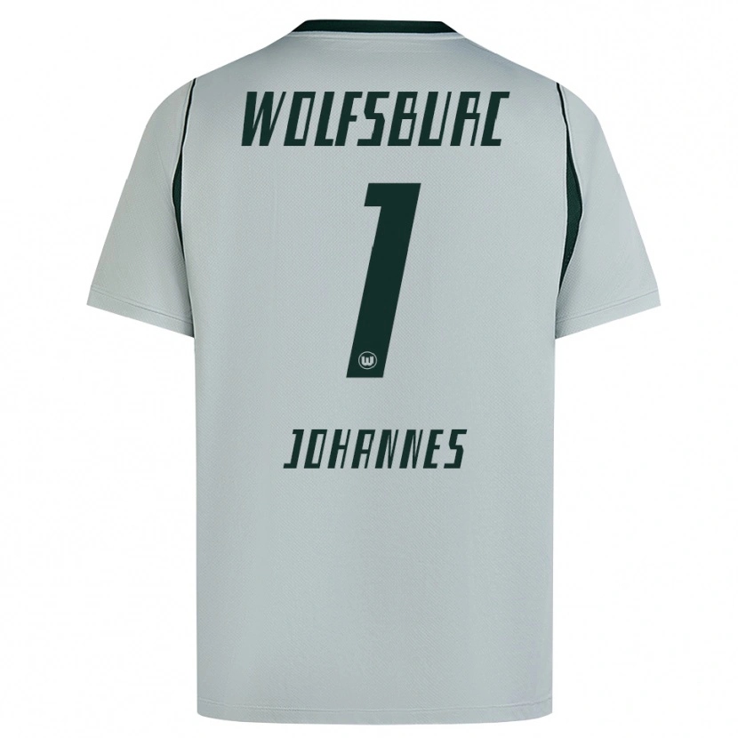 Danxen Mujer Camiseta Stina Johannes #1 Verde Gris 2ª Equipación 2026/27 La Camisa