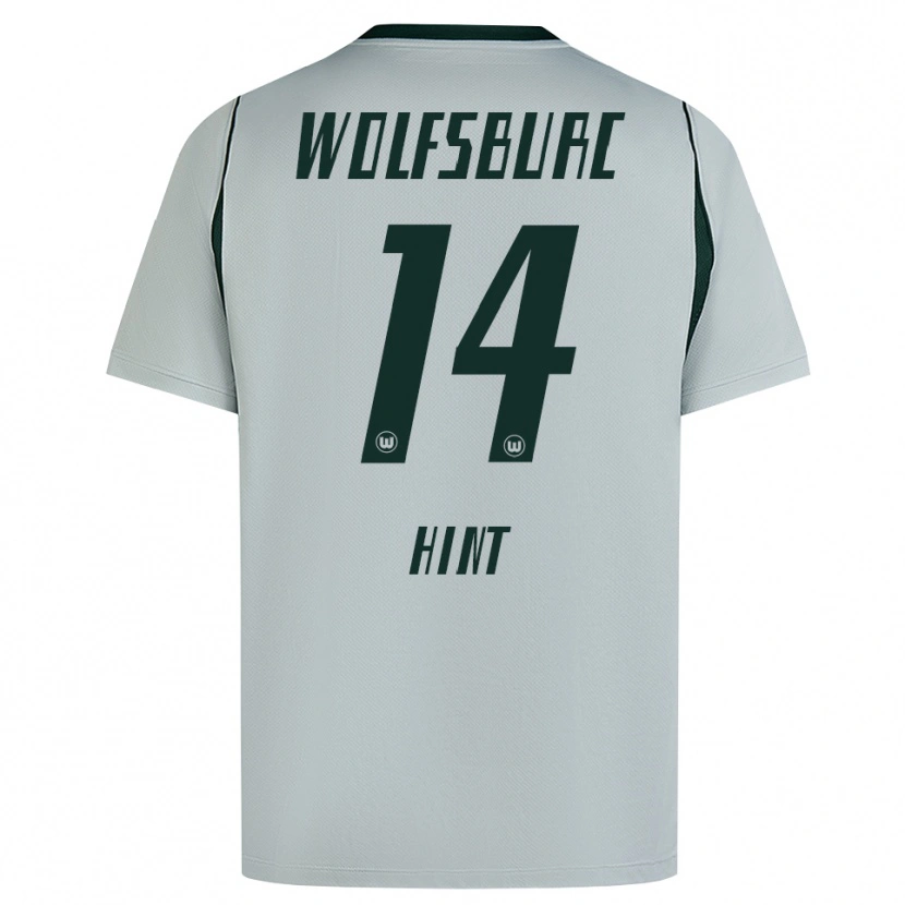Danxen Mujer Camiseta Trevor Hint #14 Verde Gris 2ª Equipación 2026/27 La Camisa