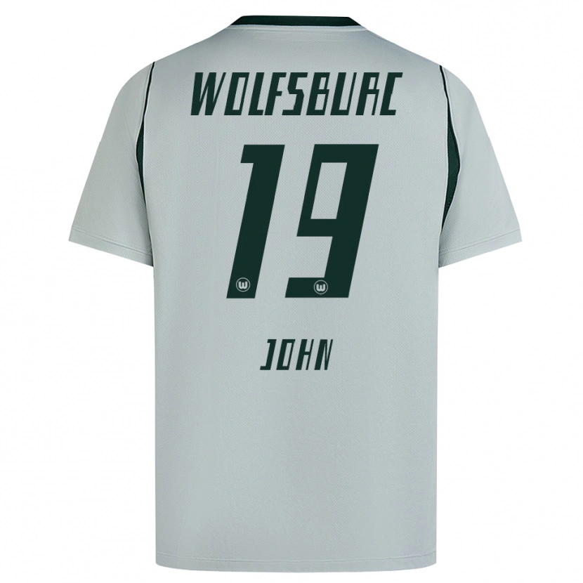 Danxen Mujer Camiseta Michael John #19 Verde Gris 2ª Equipación 2026/27 La Camisa