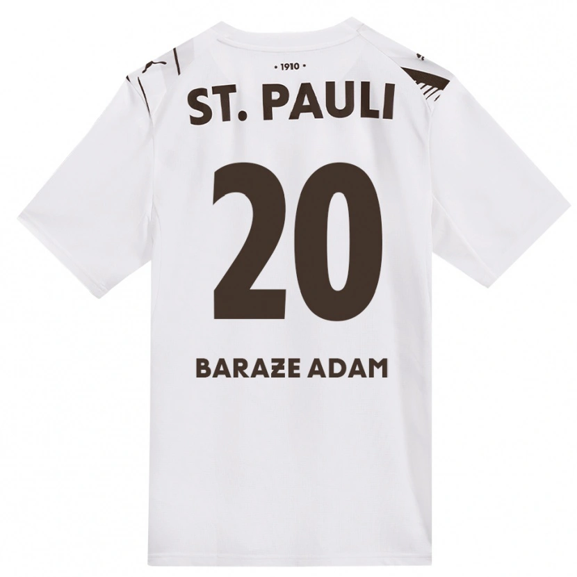 Danxen Mujer Camiseta Isma Baraze Adam #20 Café Blanco Rojo 2ª Equipación 2026/27 La Camisa