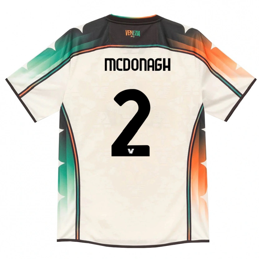Danxen Mujer Camiseta Oisin Mcdonagh #2 Oldlace Naranja Verde 2ª Equipación 2026/27 La Camisa