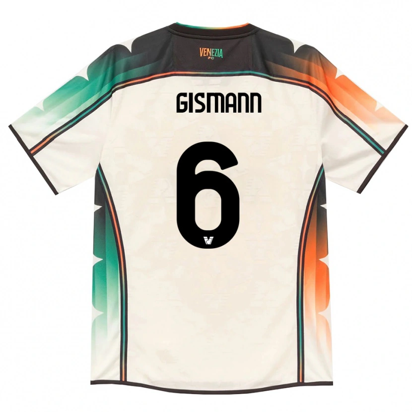 Danxen Mujer Camiseta Lynn Gismann #6 Oldlace Naranja Verde 2ª Equipación 2026/27 La Camisa