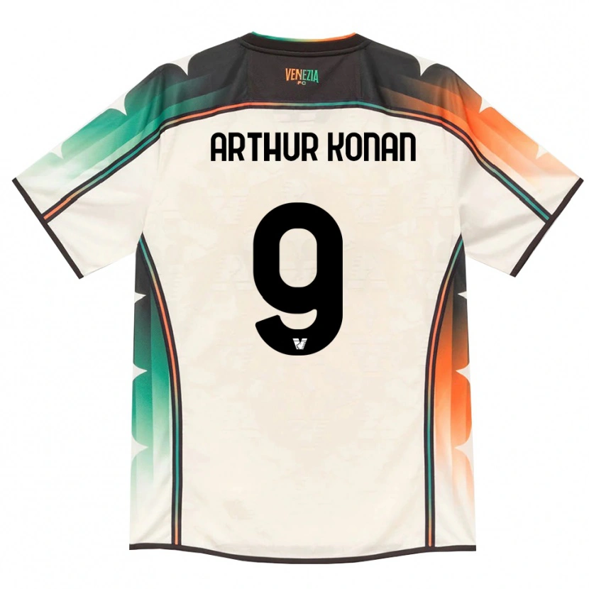 Danxen Mujer Camiseta Demoye Arthur Konan #9 Oldlace Naranja Verde 2ª Equipación 2026/27 La Camisa