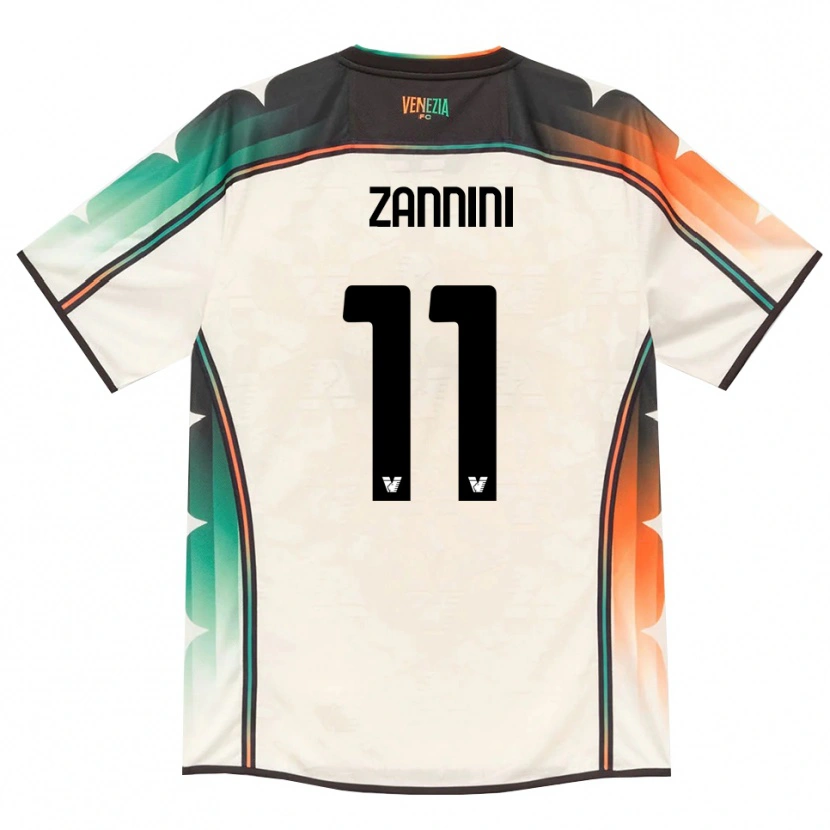 Danxen Mujer Camiseta Sofia Zannini #11 Oldlace Naranja Verde 2ª Equipación 2026/27 La Camisa