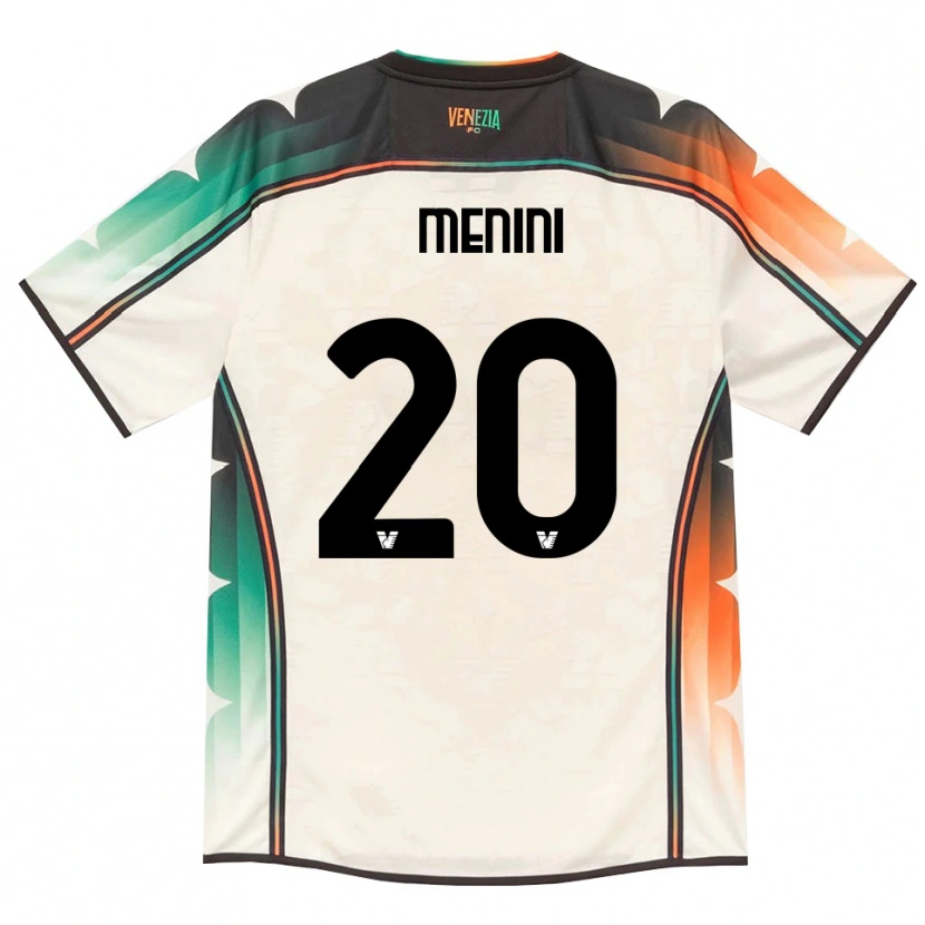 Danxen Mujer Camiseta Alessandra Menini #20 Oldlace Naranja Verde 2ª Equipación 2026/27 La Camisa