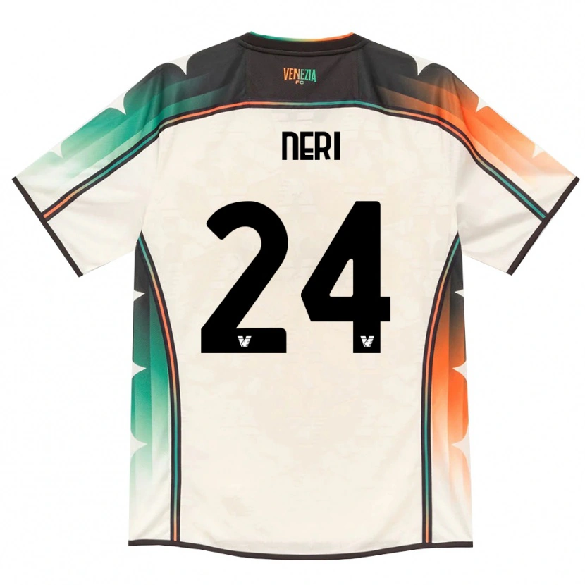Danxen Mujer Camiseta Filippo Neri #24 Oldlace Naranja Verde 2ª Equipación 2026/27 La Camisa