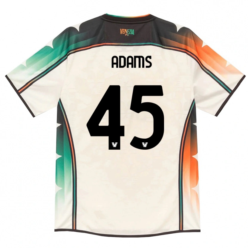 Danxen Mujer Camiseta Akor Adams #45 Oldlace Naranja Verde 2ª Equipación 2026/27 La Camisa