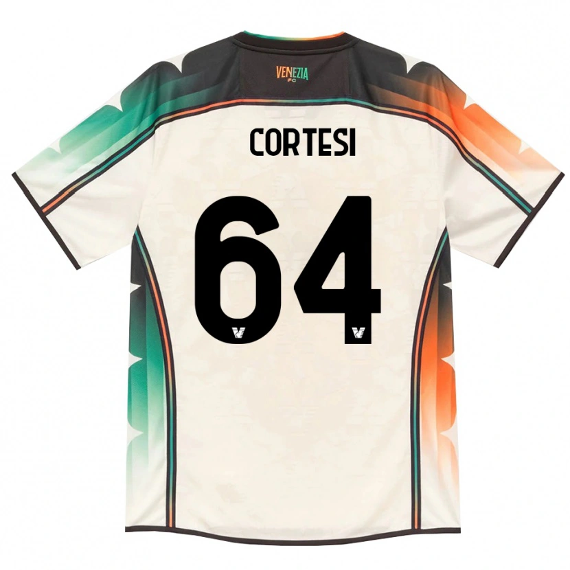 Danxen Mujer Camiseta Serena Cortesi #64 Oldlace Naranja Verde 2ª Equipación 2026/27 La Camisa