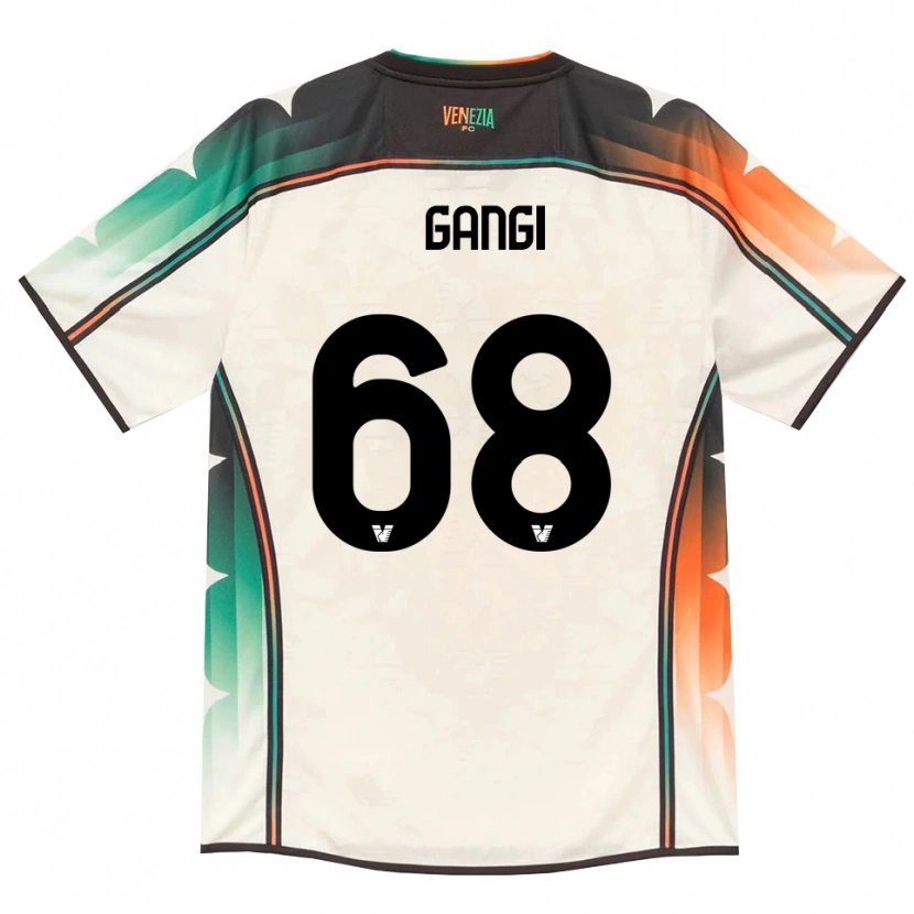 Danxen Mujer Camiseta Chiara Gangi #68 Oldlace Naranja Verde 2ª Equipación 2026/27 La Camisa