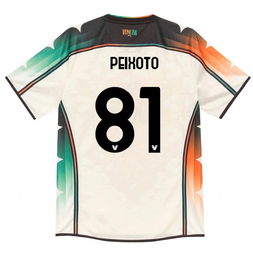 Danxen Mujer Camiseta Afonso Peixoto #81 Oldlace Naranja Verde 2ª Equipación 2026/27 La Camisa