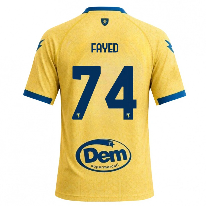 Danxen Mujer Camiseta Omar Fayed #74 Caqui Negro Azul 1ª Equipación 2026/27 La Camisa