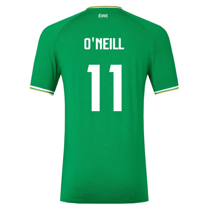Danxen Niño Camiseta Irlanda Ollie O'neill #11 Verde 1ª Equipación 24-26 La Camisa