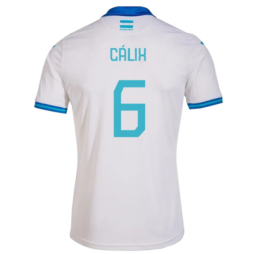 Danxen Niño Camiseta Honduras Noel Cálix #6 Blanco 1ª Equipación 24-26 La Camisa
