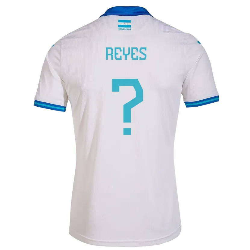 Danxen Hombre Camiseta Honduras Elkin Reyes #0 Blanco 1ª Equipación 24-26 La Camisa