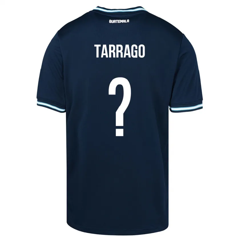 Danxen Hombre Camiseta Guatemala María Tarrago #0 Azul 2ª Equipación 24-26 La Camisa