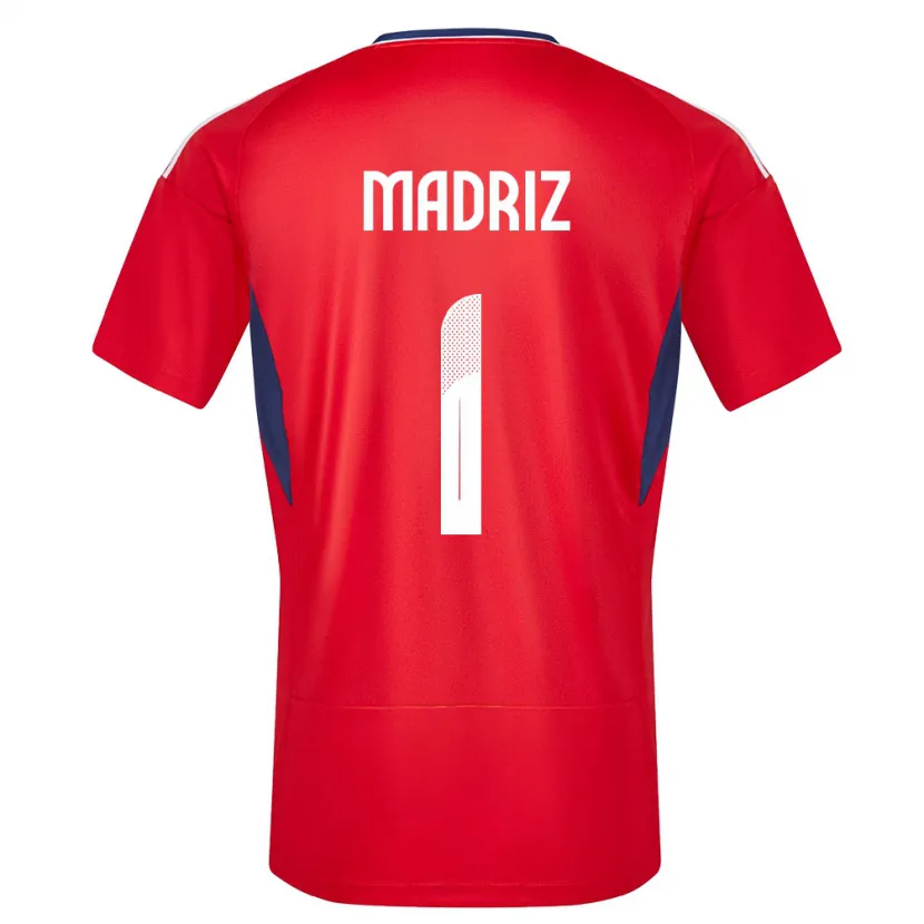 Danxen Niño Camiseta Costa Rica Abraham Madriz #1 Rojo 1ª Equipación 24-26 La Camisa