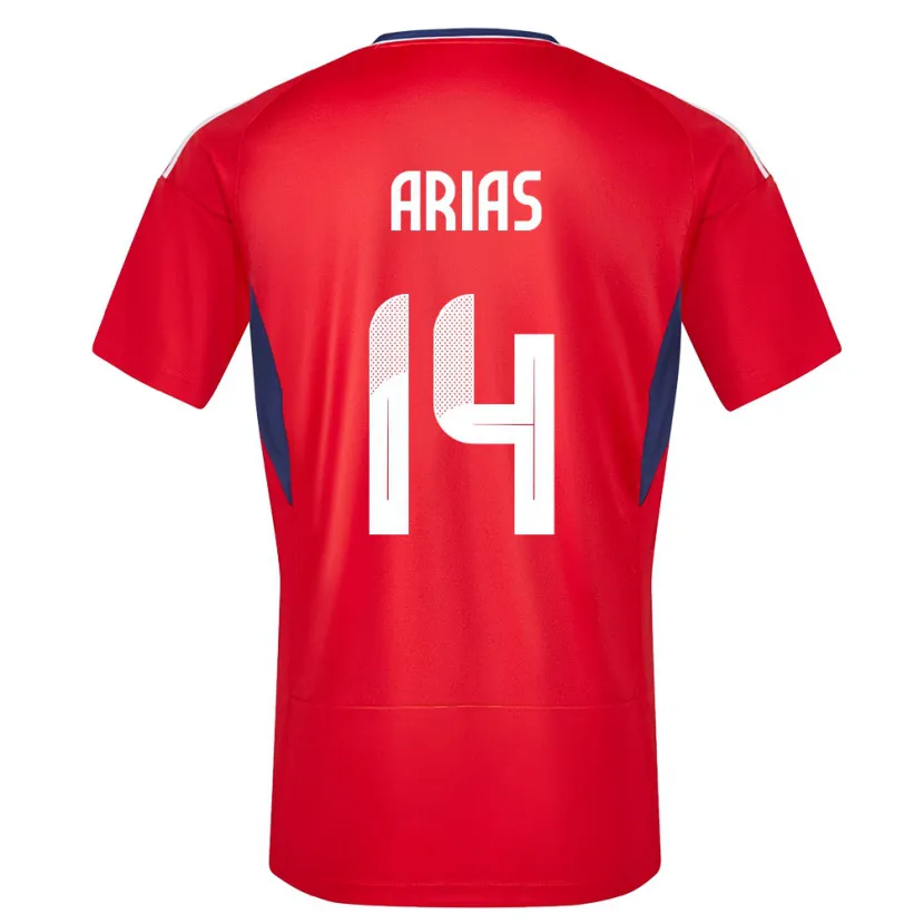 Danxen Niño Camiseta Costa Rica Timothy Arias #14 Rojo 1ª Equipación 24-26 La Camisa