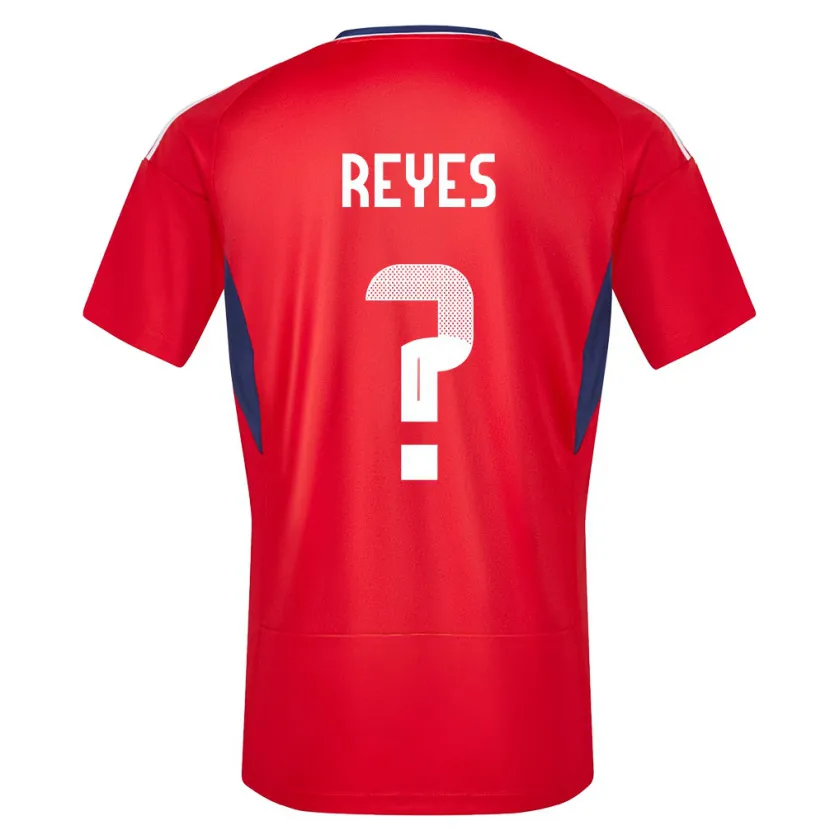 Danxen Niño Camiseta Costa Rica Kenan Reyes #0 Rojo 1ª Equipación 24-26 La Camisa