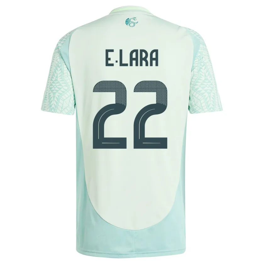 Danxen Niño Camiseta México Emilio Lara #22 Lino Verde 2ª Equipación 24-26 La Camisa
