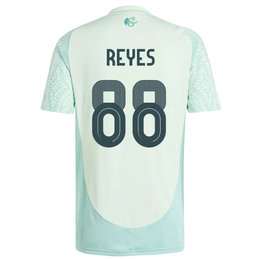 Danxen Niño Camiseta México Maricarmen Reyes #88 Lino Verde 2ª Equipación 24-26 La Camisa