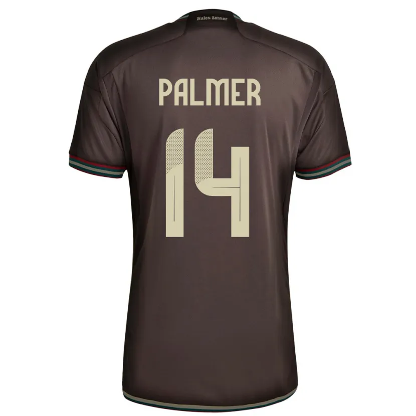 Danxen Niño Camiseta Jamaica Kasey Palmer #14 Marrón Noche 2ª Equipación 24-26 La Camisa
