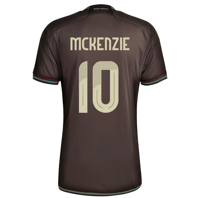 Danxen Niño Camiseta Jamaica Denzel Mckenzie #10 Marrón Noche 2ª Equipación 24-26 La Camisa