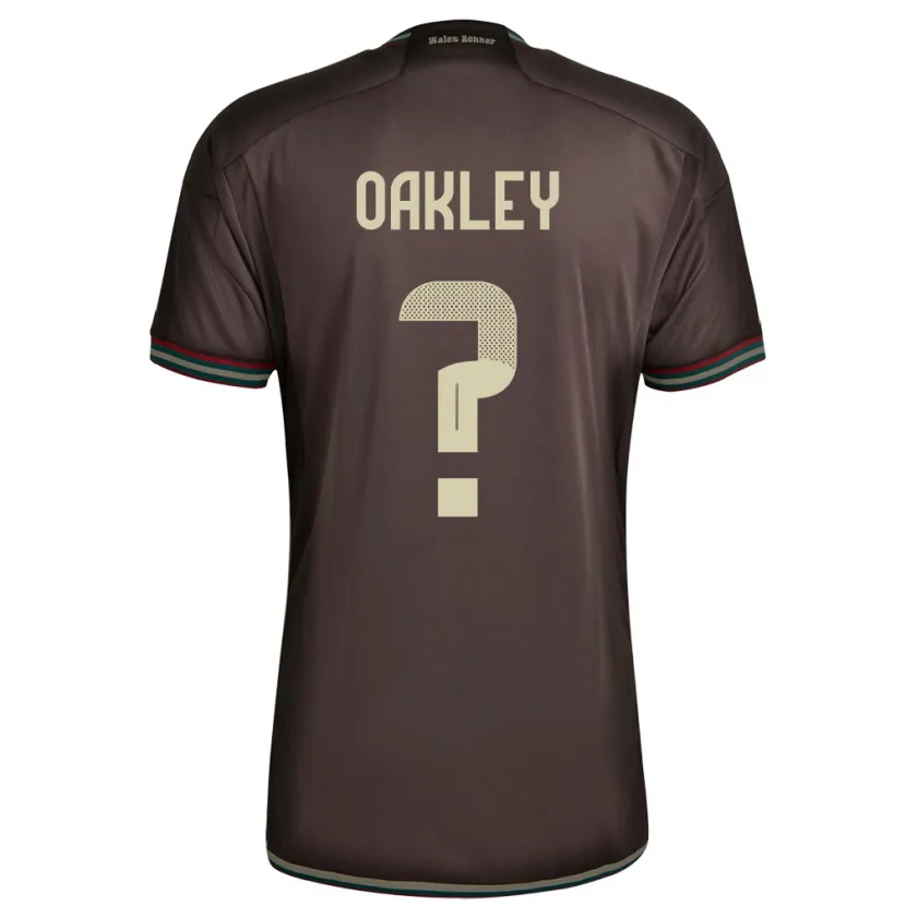 Danxen Niño Camiseta Jamaica Katie Oakley #0 Marrón Noche 2ª Equipación 24-26 La Camisa