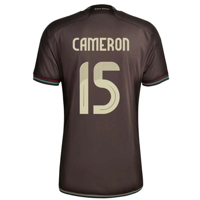 Danxen Niño Camiseta Jamaica Tiffany Cameron #15 Marrón Noche 2ª Equipación 24-26 La Camisa