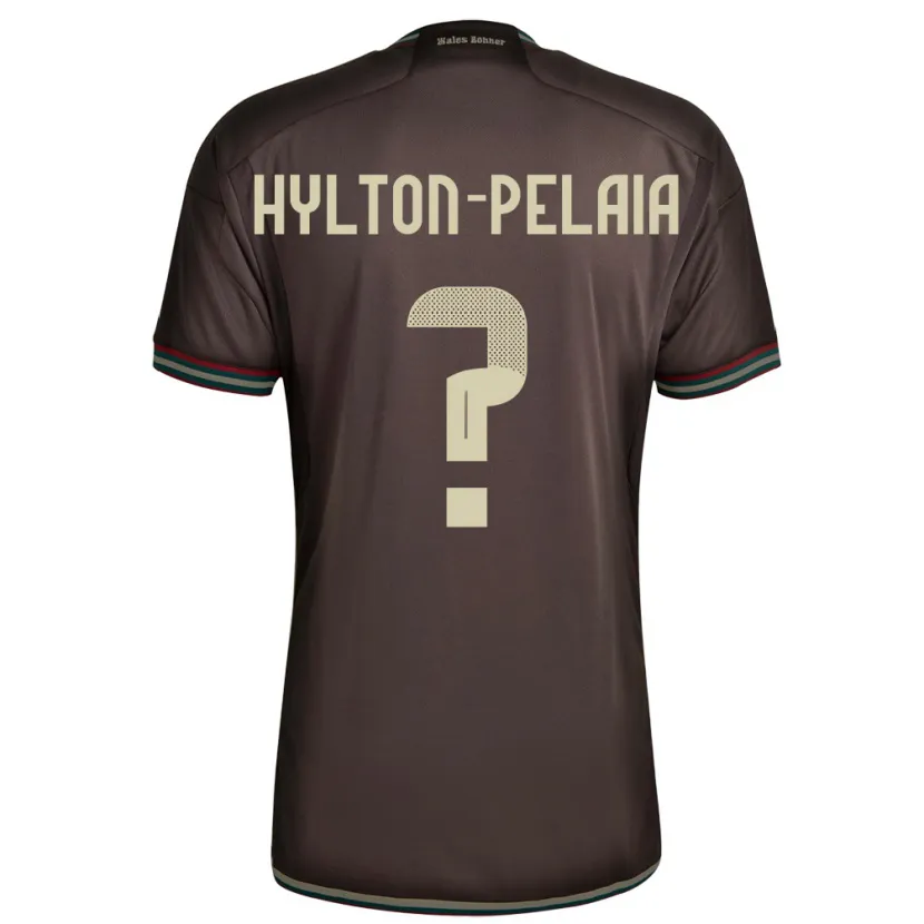 Danxen Niño Camiseta Jamaica Jayda Hylton-Pelaia #0 Marrón Noche 2ª Equipación 24-26 La Camisa