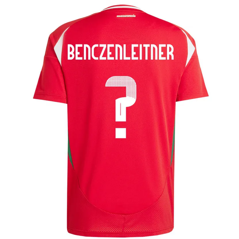 Danxen Hombre Camiseta Hungría Barna Benczenleitner #0 Rojo 1ª Equipación 24-26 La Camisa