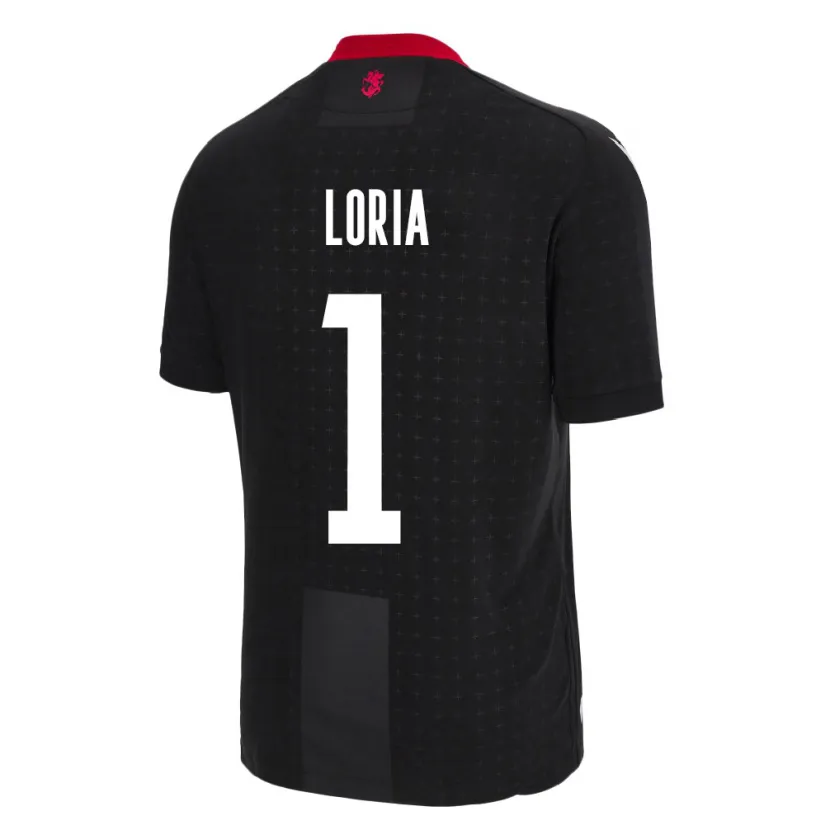 Danxen Mujer Camiseta Georgia Giorgi Loria #1 Negro 2ª Equipación 24-26 La Camisa