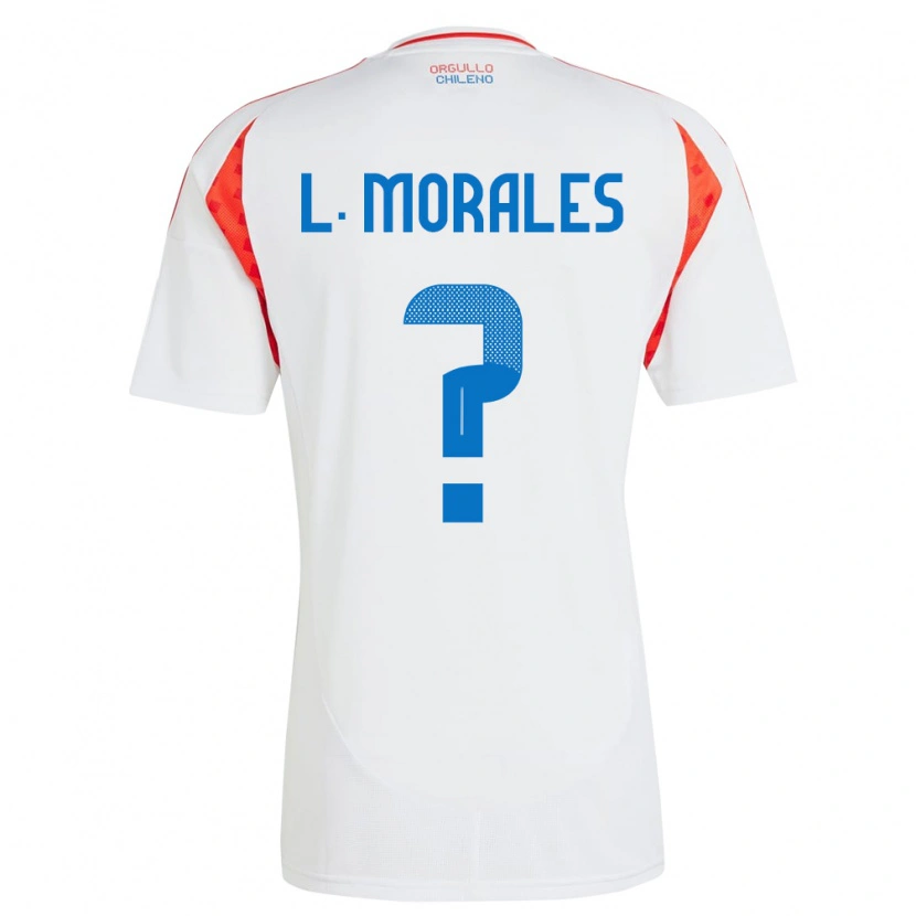Danxen Mujer Camiseta Chile Lauryn Morales #0 Blanco 2ª Equipación 24-26 La Camisa