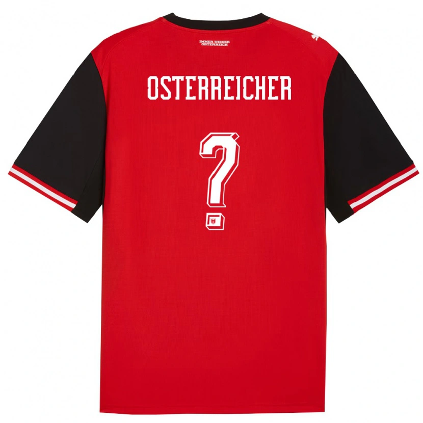 Danxen Niño Camiseta Austria Marijan Österreicher #0 Negro Blanco 1ª Equipación 26-28 La Camisa