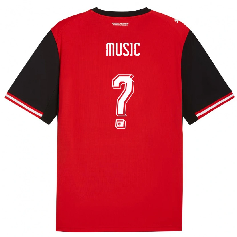Danxen Mujer Camiseta Austria Ensar Music #0 Negro Blanco 1ª Equipación 26-28 La Camisa