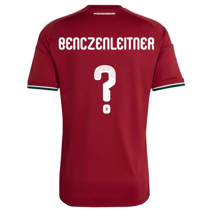 Danxen Niño Camiseta Hungría Barna Benczenleitner #0 Rojo Blanco Verde 1ª Equipación 26-28 La Camisa
