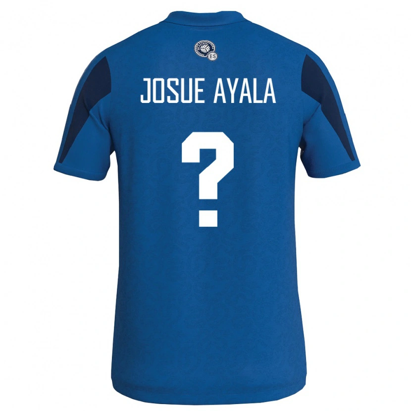 Danxen Niño Camiseta El Salvador Josué Ayala #0 Azul Marino 1ª Equipación 26-28 La Camisa